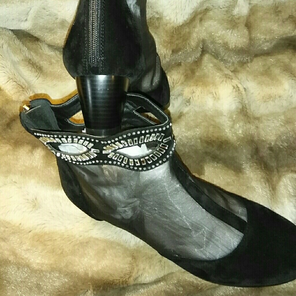 Embellished Ankle Boot